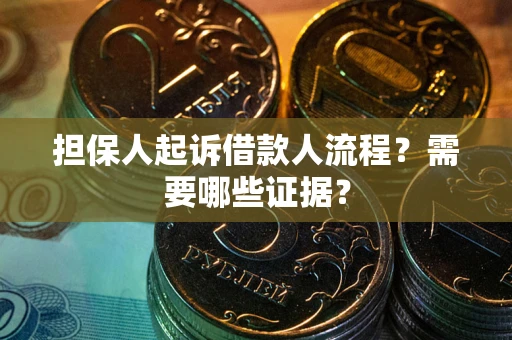 北京担保人起诉借款人流程？需要哪些证据？