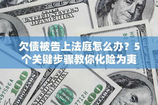 北京欠债被告上法庭怎么办？5个关键步骤教你化险为夷